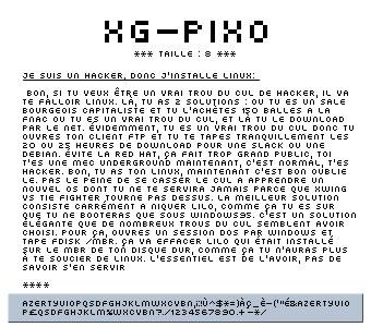XG Pixo